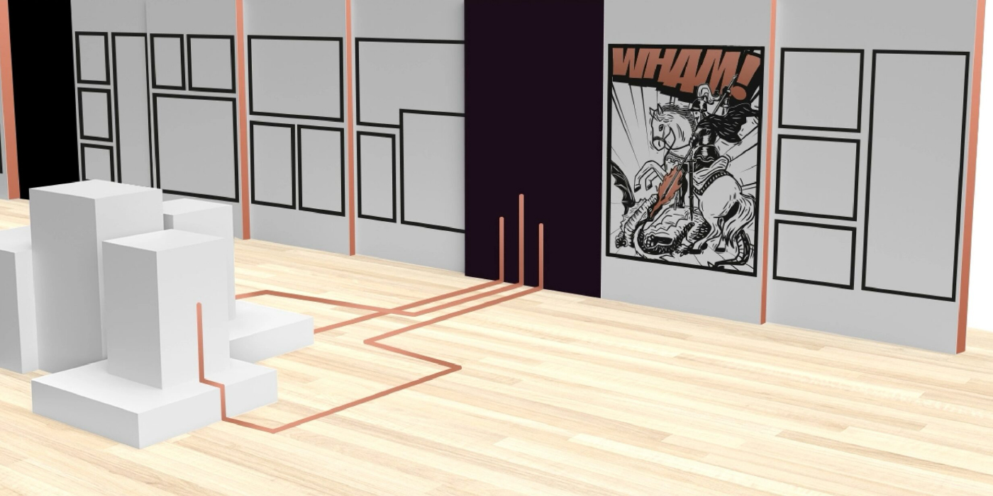 Illustration du concept créatif